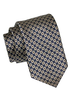 Krawat Męski, Klasyczny - ALTIES - Drobny Wzór Geometryczny KRALTS0957 ze sklepu JegoSzafa.pl w kategorii Krawaty - zdjęcie 160962484