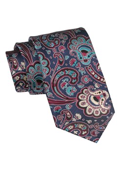 Krawat Męski, Klasyczny - ALTIES - Kolorowy, Wzór Orientalny KRALTS0965 ze sklepu JegoSzafa.pl w kategorii Krawaty - zdjęcie 160962504