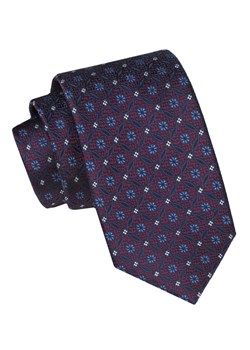 Krawat Męski, Klasyczny - ALTIES - Wzór Geometryczny KRALTS0969 ze sklepu JegoSzafa.pl w kategorii Krawaty - zdjęcie 160962514