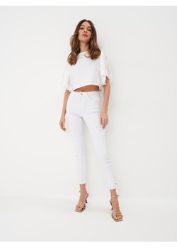 Mohito - Białe jeansy skinny - Biały ze sklepu Mohito w kategorii Jeansy damskie - zdjęcie 160966050