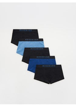 Reserved - 5 pack bokserek Classic - niebieski ze sklepu Reserved w kategorii Majtki męskie - zdjęcie 160968184