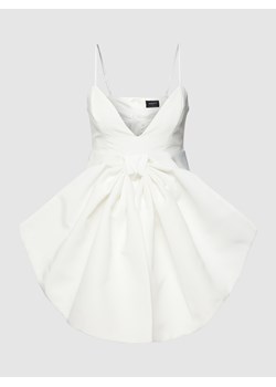 Sukienka mini z wiązanym detalem model ‘ANNABELLE’ ze sklepu Peek&Cloppenburg  w kategorii Sukienki - zdjęcie 160989724