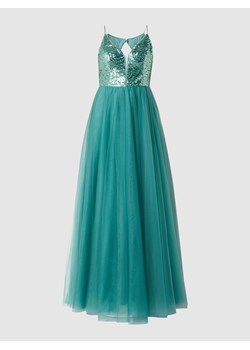 Sukienka wieczorowa z tiulu z cekinami ze sklepu Peek&Cloppenburg  w kategorii Sukienki - zdjęcie 160990564