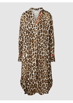 Sukienka midi ze zwierzęcym nadrukiem ze sklepu Peek&Cloppenburg  w kategorii Sukienki - zdjęcie 160992384