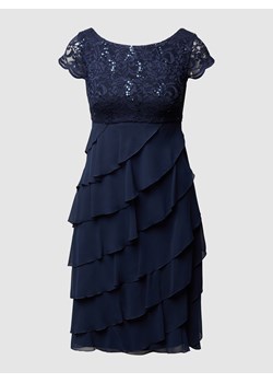 Sukienka koktajlowa z aplikacjami z cekinami ze sklepu Peek&Cloppenburg  w kategorii Sukienki - zdjęcie 160997524