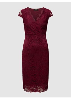 Sukienka koktajlowa o długości do kolan z koronki ze sklepu Peek&Cloppenburg  w kategorii Sukienki - zdjęcie 161000052