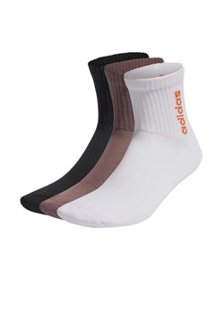 Skarpety adidas Half-Cushioned Quarter Socks 3 Pairs HM2559 - multikolor ze sklepu streetstyle24.pl w kategorii Skarpetki męskie - zdjęcie 161007300