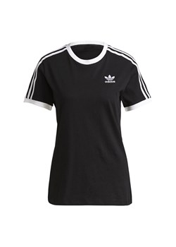 Koszulka adidas Adicolor Classics 3-Stripes Tee GN2900 - czarne ze sklepu streetstyle24.pl w kategorii Bluzki damskie - zdjęcie 161007302
