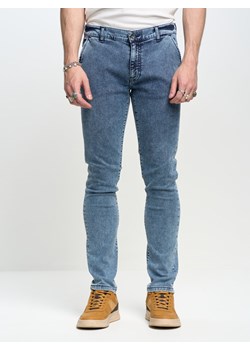 Spodnie chinosy jeans męskie niebieskie Cinar 322 ze sklepu Big Star w kategorii Jeansy męskie - zdjęcie 161014361
