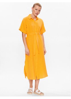 Vero Moda Sukienka koszulowa Natali 10283129 Żółty Regular Fit ze sklepu MODIVO w kategorii Sukienki - zdjęcie 161015410