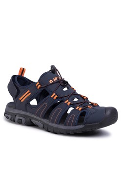 Sandały Hi-Tec Tiore AVS-SS20-HT-01-Q1 Navy/Dark Grey/Orange ze sklepu eobuwie.pl w kategorii Sandały męskie - zdjęcie 161033244
