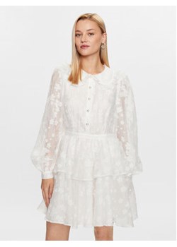 Custommade Sukienka codzienna Juma 999357472 Biały Regular Fit ze sklepu MODIVO w kategorii Sukienki - zdjęcie 161044293