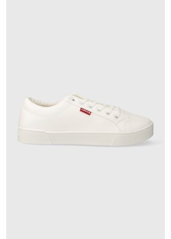 Levi&apos;s sneakersy MALIBU 2.0 kolor biały 234198.50 ze sklepu ANSWEAR.com w kategorii Trampki damskie - zdjęcie 161046722