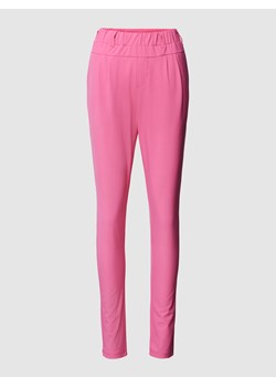 Spodnie materiałowe z elastycznym pasem model ‘JILLIAN’ ze sklepu Peek&Cloppenburg  w kategorii Spodnie damskie - zdjęcie 161049744