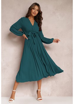 Ciemnozielona Sukienka Phloroe ze sklepu Renee odzież w kategorii Sukienki - zdjęcie 161059441