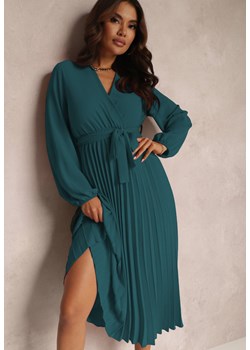 Ciemnozielona Sukienka Phloroe ze sklepu Renee odzież w kategorii Sukienki - zdjęcie 161059442