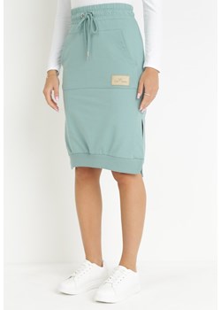 Jasnozielona Spódnica Walia ze sklepu Born2be Odzież w kategorii Spódnice - zdjęcie 161061210