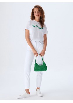 LTB Koszulka &quot;Tobomo&quot; w kolorze białym ze sklepu Limango Polska w kategorii Bluzki damskie - zdjęcie 161067180