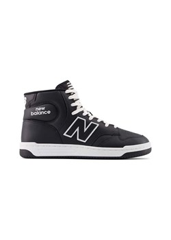 New Balance sneakersy skórzane BB480COB kolor czarny ze sklepu ANSWEAR.com w kategorii Buty sportowe damskie - zdjęcie 161095043