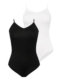Body damskie 2-pak Classico, Kolor czarno-biały, Rozmiar 3XL, Teyli ze sklepu Primodo w kategorii Body damskie - zdjęcie 161103222
