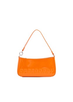 Cropp - Pomarańczowa torebka z imitacji skóry - pomarańczowy ze sklepu Cropp w kategorii Torebki bagietki - zdjęcie 161189664