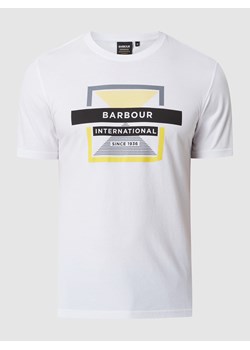 T-shirt o kroju tailored fit z bawełny ze sklepu Peek&Cloppenburg  w kategorii T-shirty męskie - zdjęcie 161195130