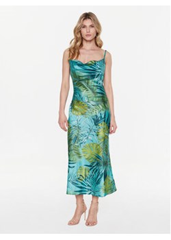 Guess Sukienka codzienna Akilina W3GK85 WD8G2 Zielony Regular Fit ze sklepu MODIVO w kategorii Sukienki - zdjęcie 161198503