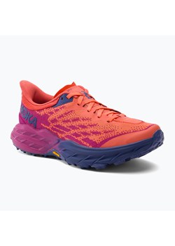 Buty do biegania damskie HOKA Speedgoat 5 Wide festival fuchsia/camellia ze sklepu sportano.pl w kategorii Buty sportowe damskie - zdjęcie 161200252
