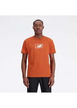 Koszulka męska New Balance MT33512ROX – pomarańczowa ze sklepu New Balance Poland w kategorii T-shirty męskie - zdjęcie 161201080