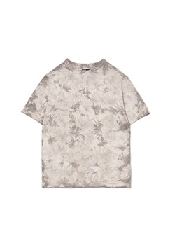 Cropp - Koszulka oversize z wzorem tie-dye - wielobarwny ze sklepu Cropp w kategorii Bluzki damskie - zdjęcie 161204990