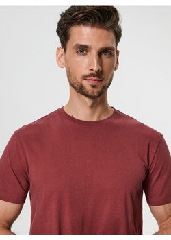 Sinsay - Koszulka basic - czerwony ze sklepu Sinsay w kategorii T-shirty męskie - zdjęcie 161207443