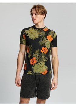 Sinsay - Koszulka z nadrukiem - szary ze sklepu Sinsay w kategorii T-shirty męskie - zdjęcie 161207710