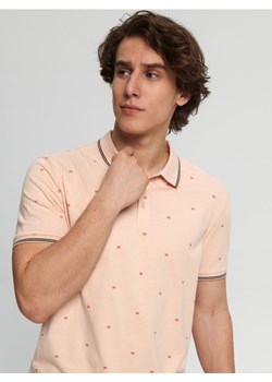 Sinsay - Koszulka polo - brązowy ze sklepu Sinsay w kategorii T-shirty męskie - zdjęcie 161207732
