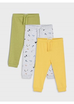 Sinsay - Spodnie dresowe jogger 3 pack - zielony ze sklepu Sinsay w kategorii Spodnie i półśpiochy - zdjęcie 161208251