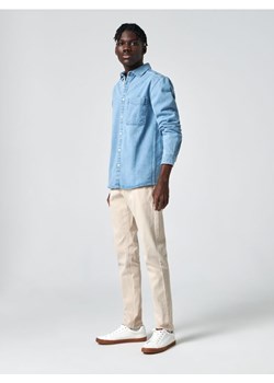 Sinsay - Koszula jeansowa - niebieski ze sklepu Sinsay w kategorii Koszule męskie - zdjęcie 161208330
