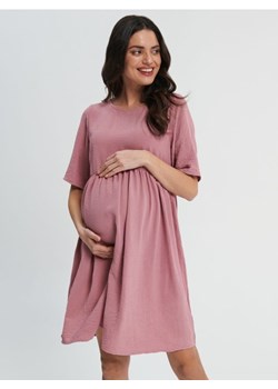 Sinsay - Sukienka mini MAMA - różowy ze sklepu Sinsay w kategorii Sukienki ciążowe - zdjęcie 161208362