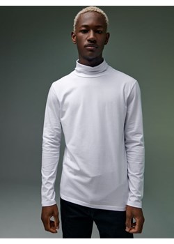 Sinsay - Koszulka z golfem - biały ze sklepu Sinsay w kategorii T-shirty męskie - zdjęcie 161209263