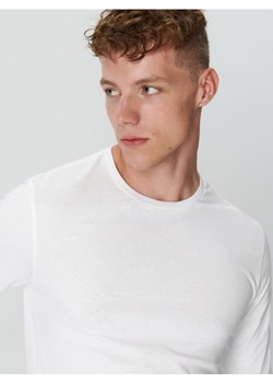 Sinsay - Koszulka z długimi rękawami - biały ze sklepu Sinsay w kategorii T-shirty męskie - zdjęcie 161209271