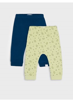 Sinsay - Spodnie haremki 2 pack - zielony ze sklepu Sinsay w kategorii Spodnie i półśpiochy - zdjęcie 161209810