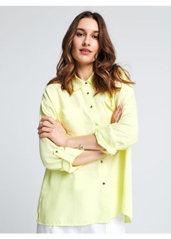 Sinsay - Koszula oversize - żółty ze sklepu Sinsay w kategorii Koszule damskie - zdjęcie 161210134