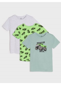 Sinsay - Koszulki 3 pack - zielony ze sklepu Sinsay w kategorii T-shirty chłopięce - zdjęcie 161210403