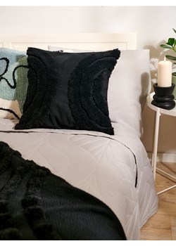 Sinsay - Poszewka na poduszkę - czarny ze sklepu Sinsay w kategorii Poszewki na poduszki - zdjęcie 161210653