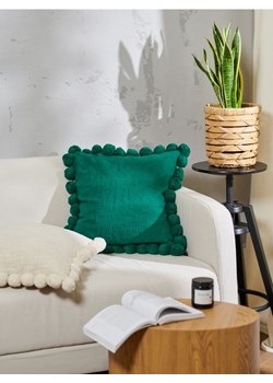 Sinsay - Poszewka na poduszkę - zielony ze sklepu Sinsay w kategorii Poszewki na poduszki - zdjęcie 161210692