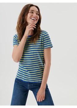 Sinsay - Koszulka w paski - niebieski ze sklepu Sinsay w kategorii Bluzki damskie - zdjęcie 161210741