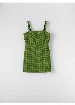 Sinsay - Sukienka mini w pepitkę - zielony ze sklepu Sinsay w kategorii Sukienki - zdjęcie 161211142
