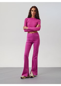 Sinsay - Spodnie - fioletowy ze sklepu Sinsay w kategorii Spodnie damskie - zdjęcie 161211181
