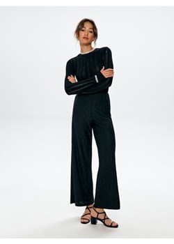 Sinsay - Spodnie loose high waist - czarny ze sklepu Sinsay w kategorii Spodnie damskie - zdjęcie 161211252