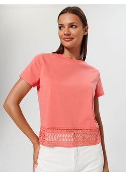 Sinsay - Bluzka ze wzorem - różowy ze sklepu Sinsay w kategorii Bluzki damskie - zdjęcie 161211361