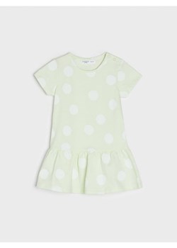 Sinsay - Sukienka babydoll - zielony ze sklepu Sinsay w kategorii Sukienki niemowlęce - zdjęcie 161211414