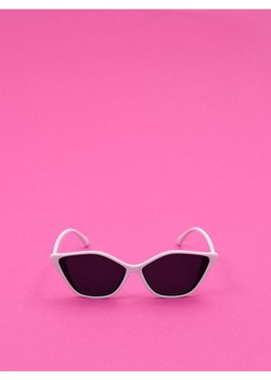 Sinsay - Okulary przeciwsłoneczne - biały ze sklepu Sinsay w kategorii Okulary przeciwsłoneczne damskie - zdjęcie 161211683